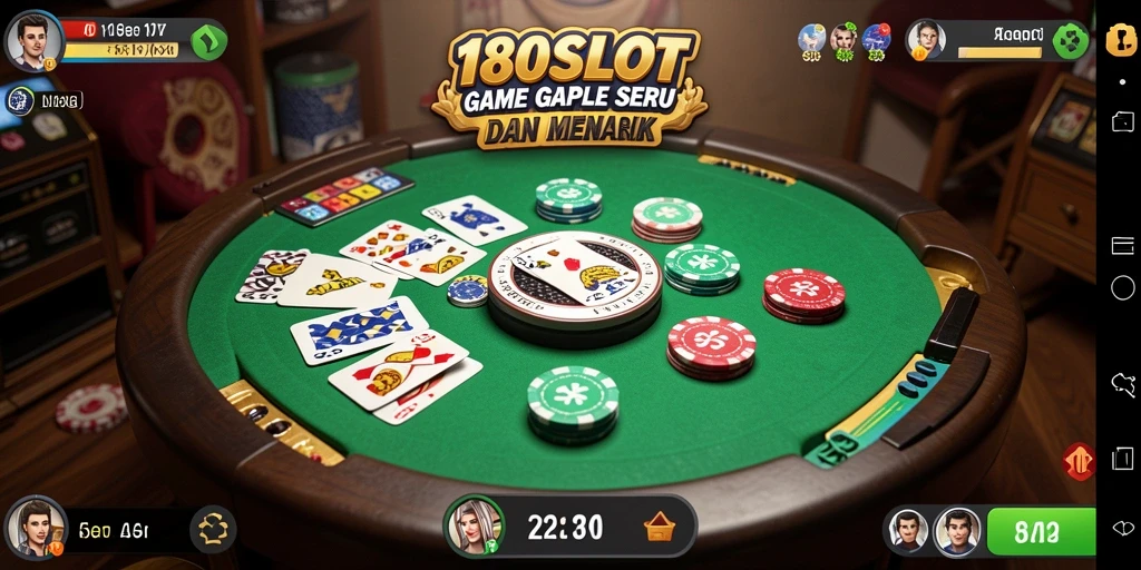 Tampilan gameplay seru dan interaktif di 180SLOT.