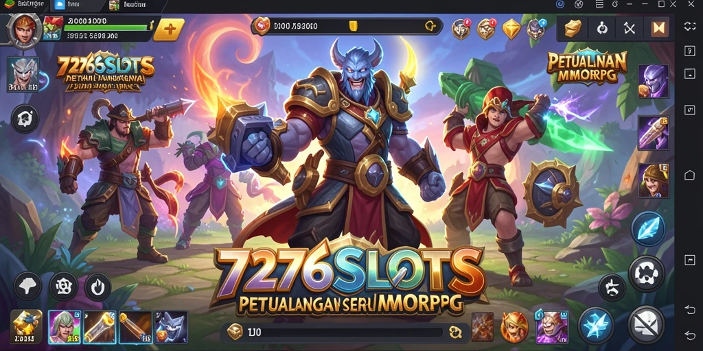 Tampilan gameplay menarik dari 7276SLOTS yang menyajikan aksi seru di dunia MMORPG.