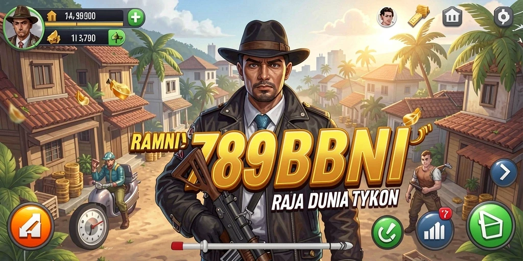 Tampilan screenshot 789BNI yang menunjukkan pengelolaan bisnis Tycoon.