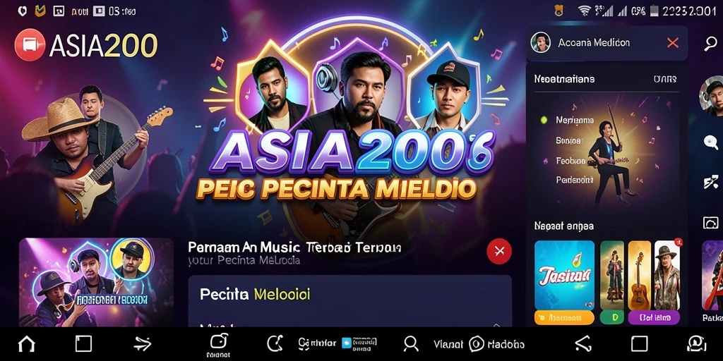Tangkapan layar gameplay ASIA200 yang menarik dan interaktif.