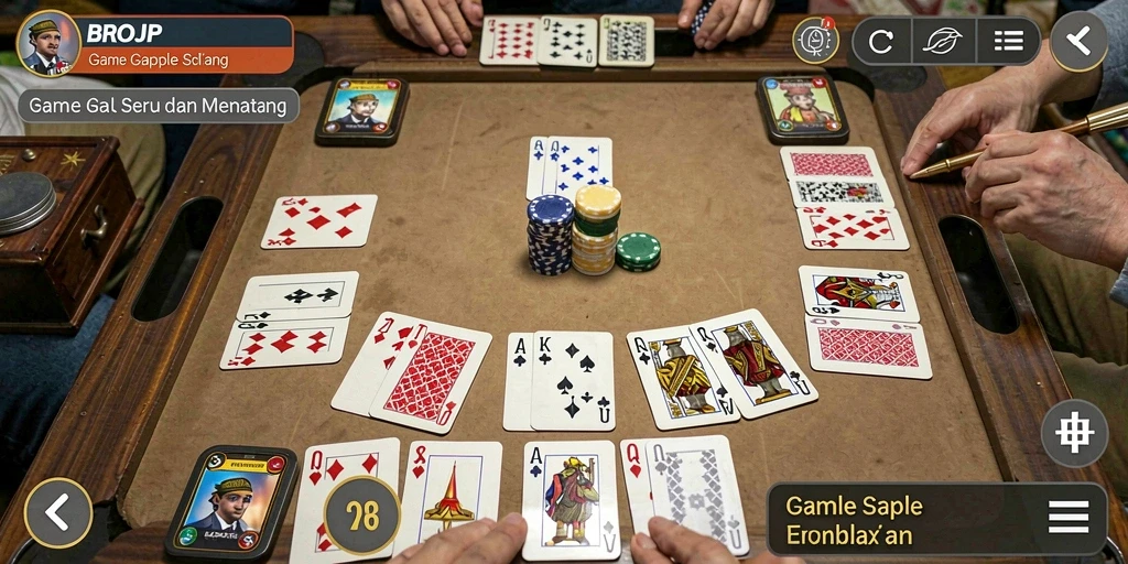Tampilan gameplay BROJP yang seru dan interaktif.