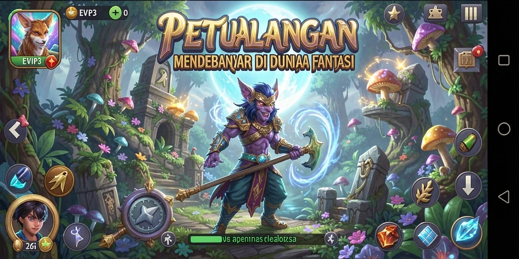 Gameplay EVIP3 yang mendebarkan dan penuh petualangan.