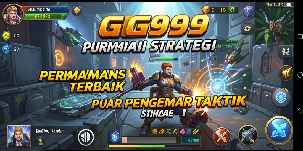 Screenshot gameplay GG999 dengan aksi strategi yang mendebarkan.