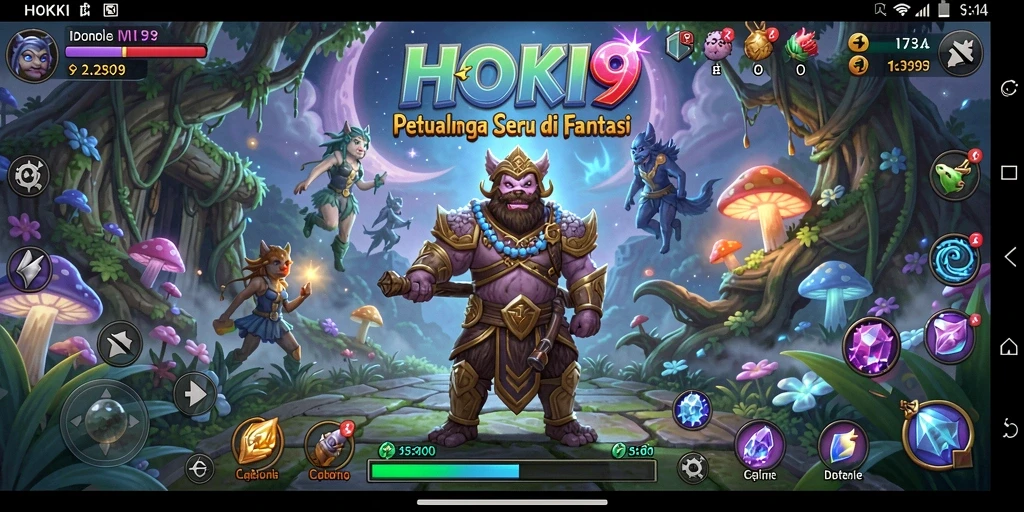 Gameplay HOKI9 menampilkan petualangan mendebarkan di dunia fantasi.