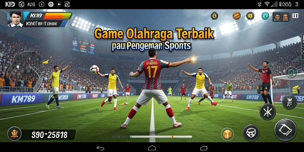 Tampilan gameplay KM789 yang penuh aksi dan seru.