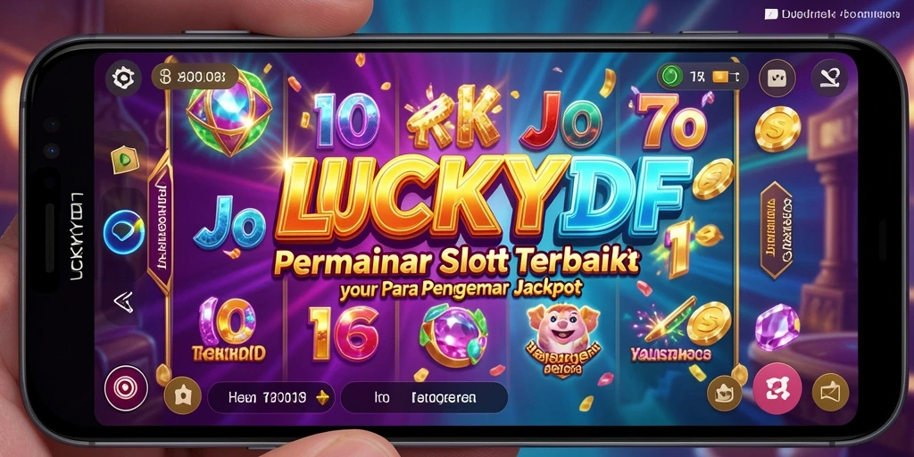 Tampilan gameplay LUCKYDF yang menarik dan penuh aksi.