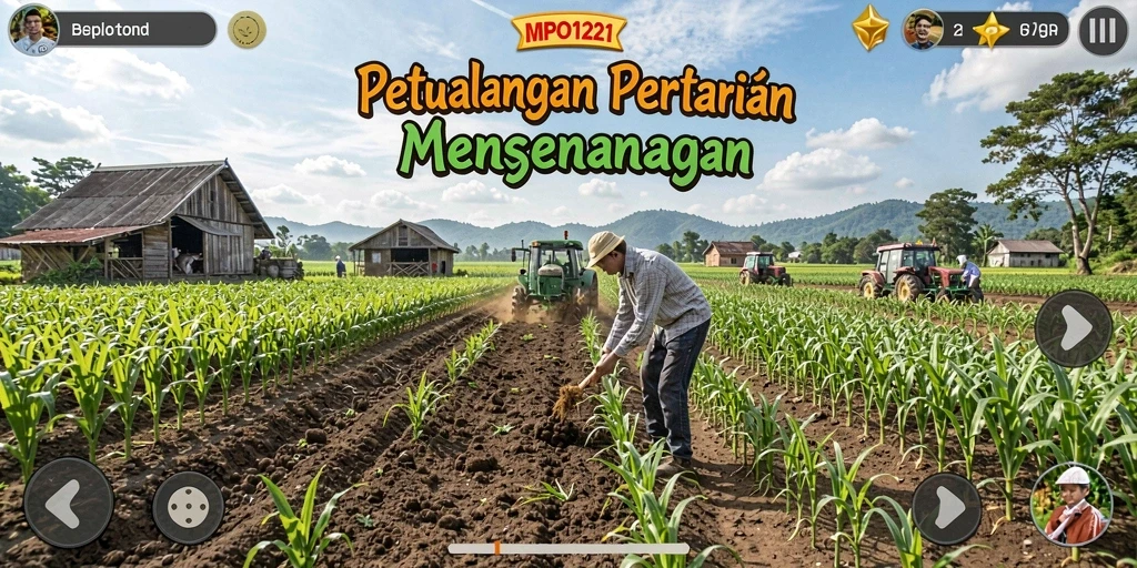 Gameplay seru di dunia pertanian MPO1221 yang menawan.
