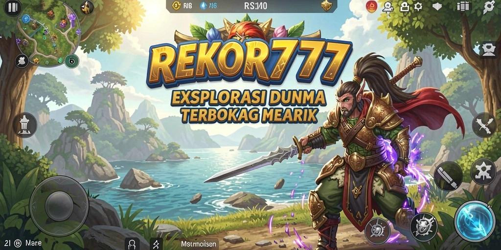 Gameplay Open World yang seru dan interaktif di REKOR777.