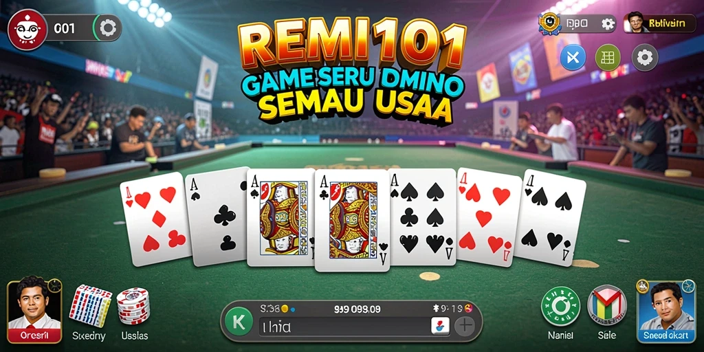 Tampilan gameplay menarik dari REMI101 yang seru dan penuh tantangan.