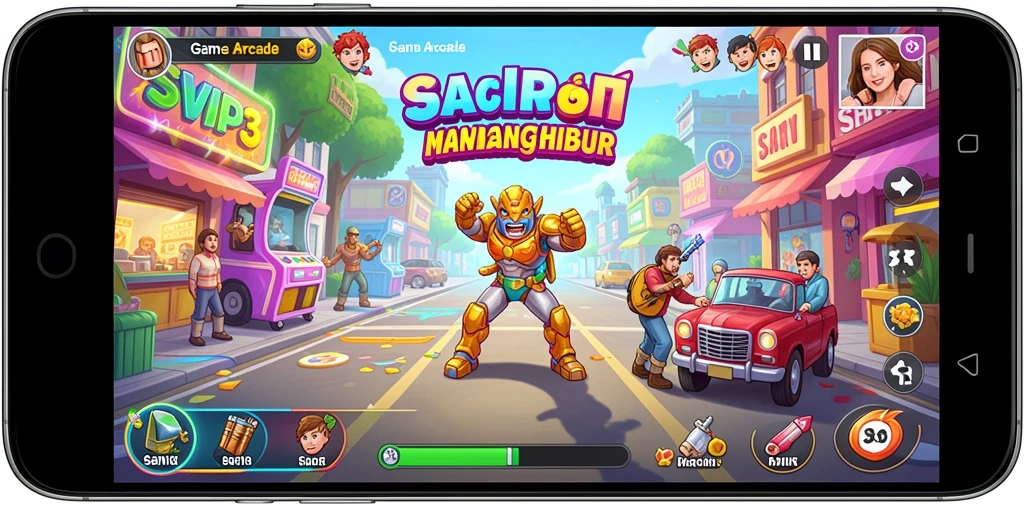Tampilan gameplay menarik dari SVIP3 dengan aksi seru.
