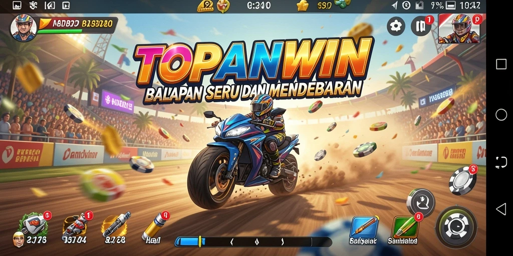 Gameplay seru dan mendebarkan di TOPANWIN.