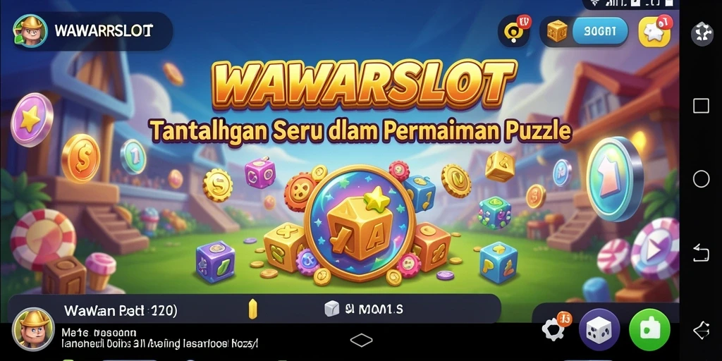 Tangkapan layar gameplay WAWARSLOT yang menampilkan tantangan puzzle menarik.
