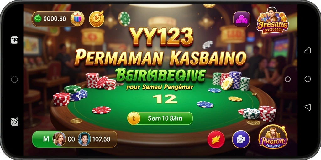 Tampilan gameplay Kasino yang mendebarkan di YY123.